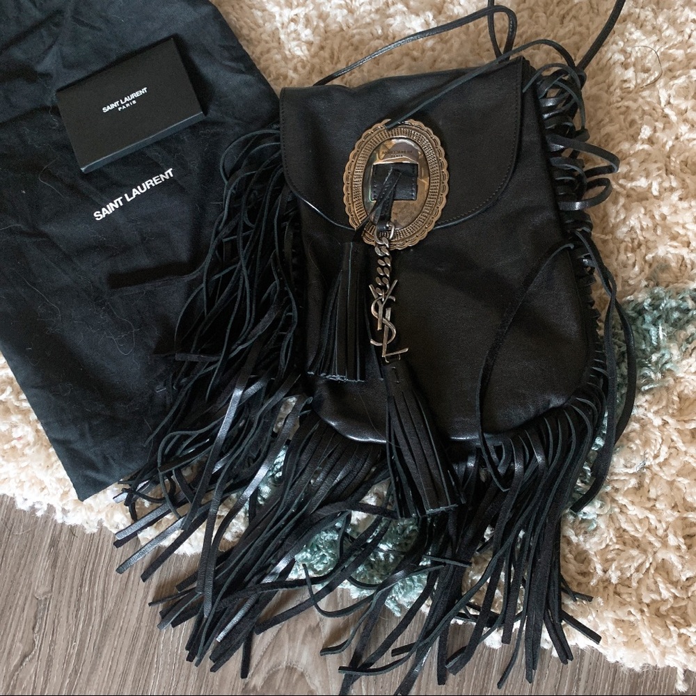 YSL Anita fringe crossbody bag